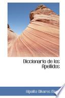 libro Diccionario De Los Apellidos