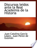 libro Discursos Leasdos Ante La Real Academia De La Historia