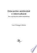 libro Educación Ambiental E Intercultural