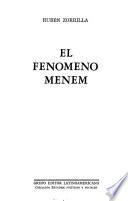 libro El Fenómeno Menem