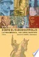 libro Ensayo Sobre El Subdesarrollo