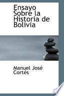 libro Ensayo Sobre La Historia De Bolivia