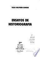 libro Ensayos De Historiografía