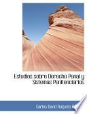 libro Estudios Sobre Derecho Penal Y Sistemas Penitenciarios