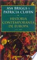 libro Historia Contemporánea De Europa