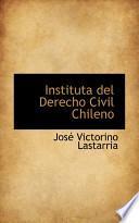libro Instituta Del Derecho Civil Chileno