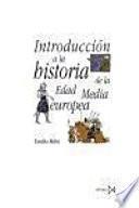 libro Introducción A La Historia De La Edad Media Europea