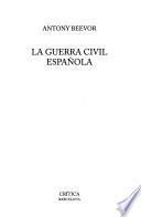 libro La Guerra Civil Española
