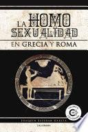 libro La Homosexualidad En Grecia Y Roma