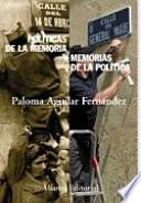 libro Políticas De La Memoria Y Memorias De La Política