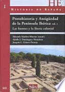libro Protohistoria Y Antigüedad De La Península Ibérica