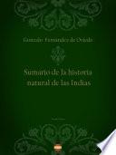 libro Sumario De La Historia Natural De Las Indias