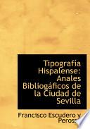 libro Tipografia Hispalense