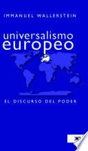 libro Universalismo Europeo/ European Universalism
