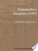libro Codermasters: Iniciación A Css3