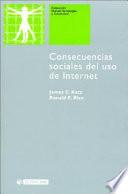 libro Consecuencias Sociales Del Uso De Internet