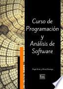 libro Curso De Programación Y Análisis De Software   Tercera Edición
