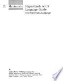 libro Hypercard Script Language Guide