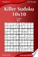 libro Killer Sudoku 10x10   Medio   Volumen 9   267 Puzzles