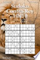 libro Sudoku Contra Rey 10x10   De Fácil A Experto   Volumen 2   276 Puzzles