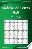 libro Sudoku De Letras 9x9   De Fácil A Experto   Volumen 1   276 Puzzles