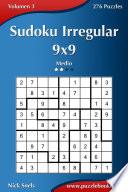 libro Sudoku Irregular 9x9   Medio   Volumen 3   276 Puzzles