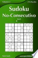 libro Sudoku No Consecutivo   Fácil   Volumen 2   276 Puzzles