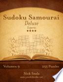 libro Sudoku Samurai Deluxe   Experto   Volumen 9   255 Puzzles