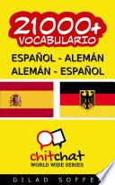 libro 21000+ Español   Alemán Alemán   Español Vocabulario