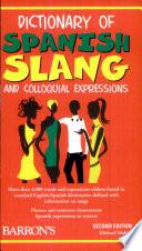 libro Dictionary Of Spanish Slang And Colloquial Expressions