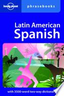 libro Latin American Spanish Phrasebook