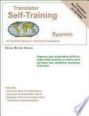 libro Translator Self Training Spanish