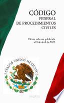 libro Código Federal De Procedimientos Civiles