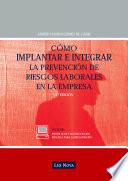 libro Cómo Implantar E Integrar La Prevención De Riesgos Laborales En La Empresa (e Book)