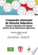 libro Compendio Elemental De Derecho Federativo