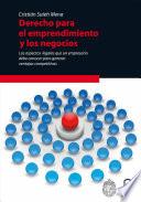 libro Derecho Para El Emprendimiento Y Los Negocios