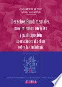 libro Derechos Funadamentales, Movimientos Sociales Y Participación.
