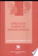 libro Diálogos Jurídicos España México