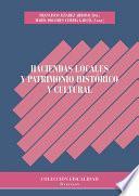 libro Haciendas Locales Y Patrimonio Histórico Y Cultural.