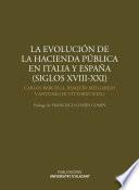 libro La Evolución De La Hacienda Pública En Italia Y España (siglos Xviii Xxi)