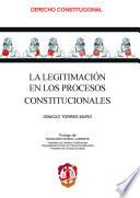 libro La Legitimación En Los Procesos Constitucionales