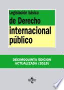 libro Legislación Básica De Derecho Internacional Público