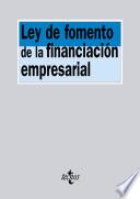 libro Ley De Fomento De La Financiación Empresarial