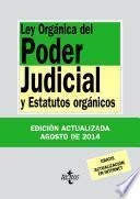 libro Ley Orgánica Del Poder Judicial