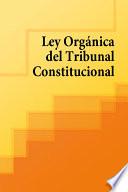 libro Ley Organica Del Tribunal Constitucional