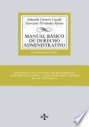 libro Manual Básico De Derecho Administrativo