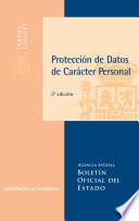 libro Protección De Datos De Carácter Personal