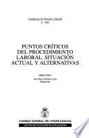 libro Puntos Críticos Del Procedimiento Laboral