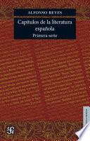 libro Capítulos De Literatura Española