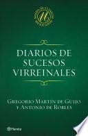 libro Diarios De Sucesos Virreinales